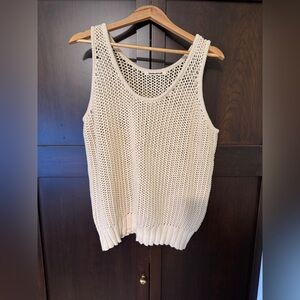 Misha & Puff Net Tank in Cream